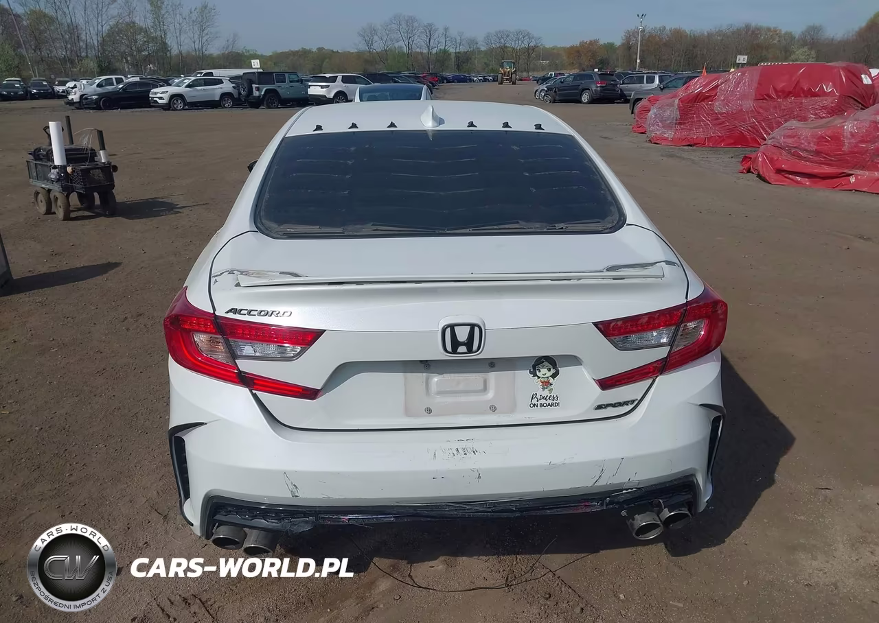 2018 Honda Accord Sport VIN:1HGCV1F34JA255639 - 16