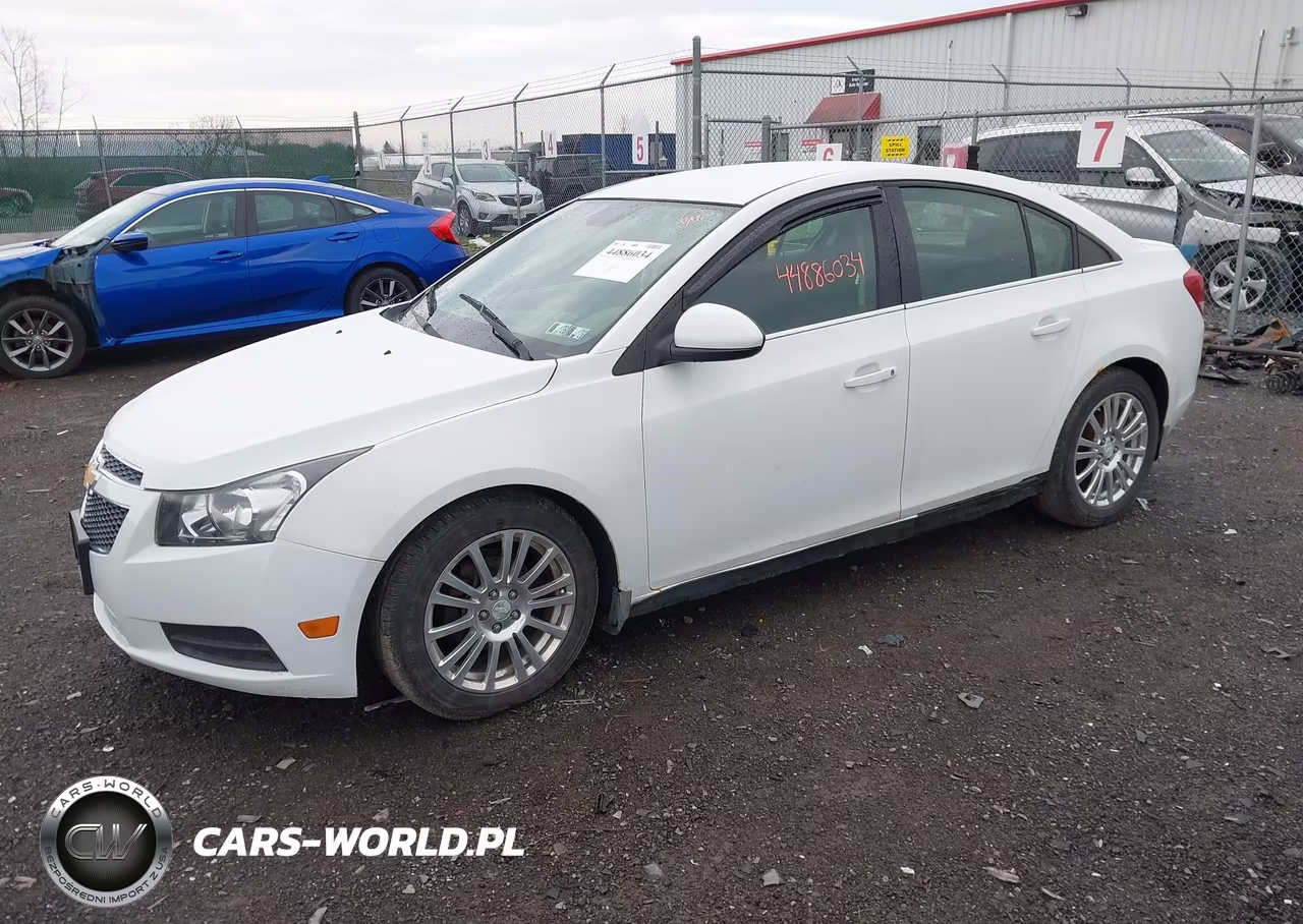 2012 Chevrolet Cruze Eco VIN:1G1PK5SC2C7339702 - 2