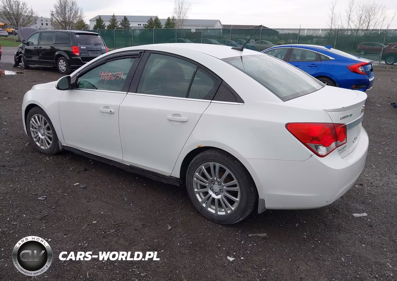 2012 Chevrolet Cruze Eco VIN:1G1PK5SC2C7339702 - 3