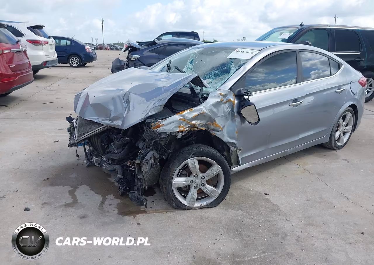 2017 Hyundai Elantra Limited VIN:5NPD84LF5HH013262 - 2
