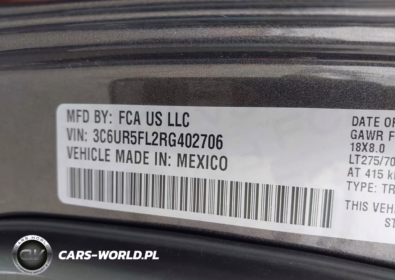 2024 Ram 2500 Laramie 4X4 6'4 Box VIN:3C6UR5FL2RG402706 - 8