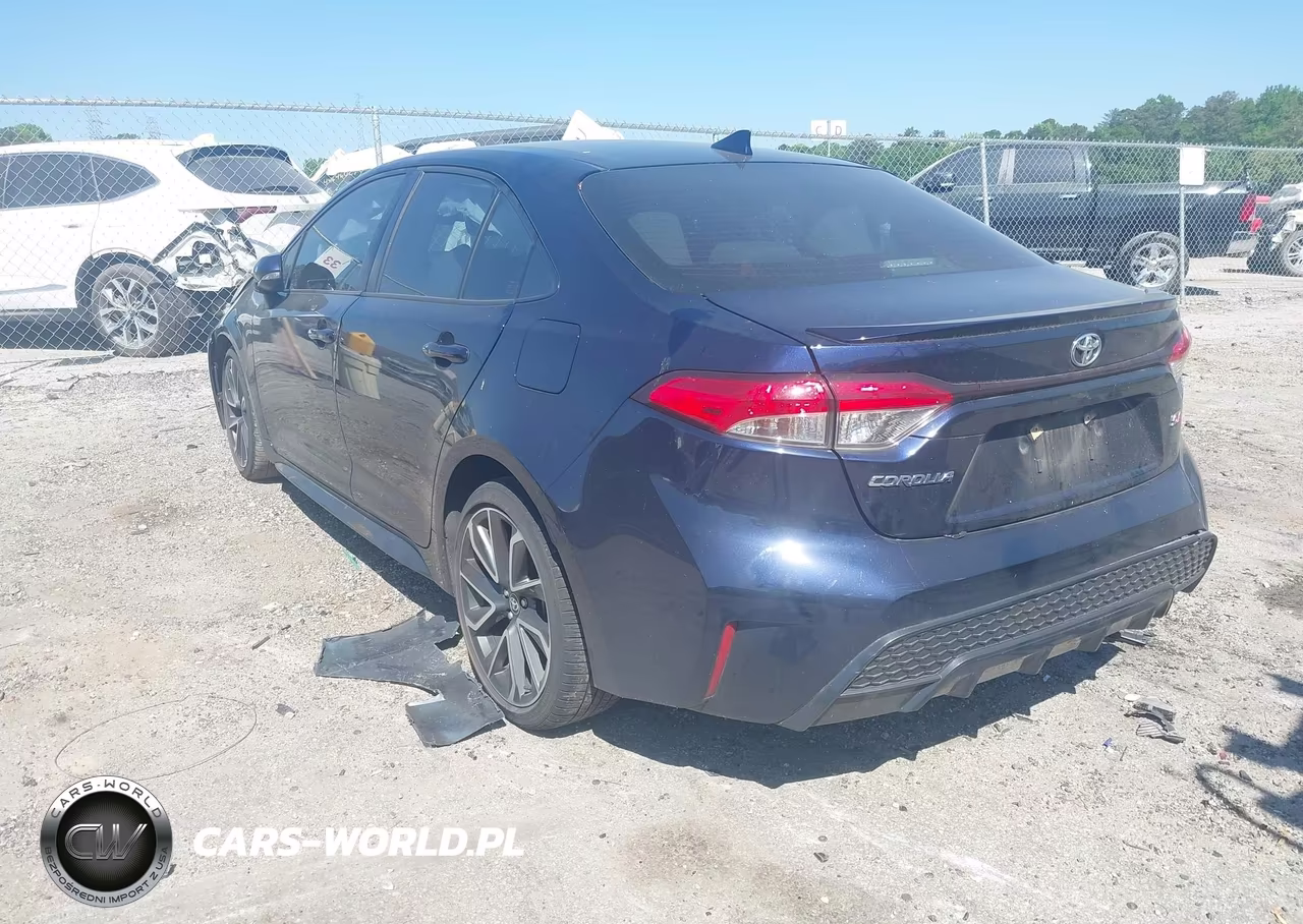 2020 Toyota Corolla Se VIN:JTDS4RCE2LJ040622 - 3