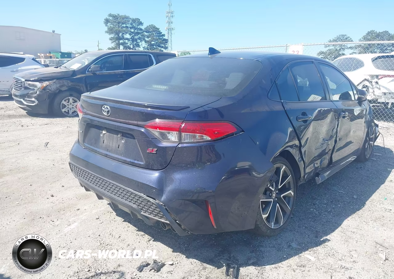 2020 Toyota Corolla Se VIN:JTDS4RCE2LJ040622 - 4