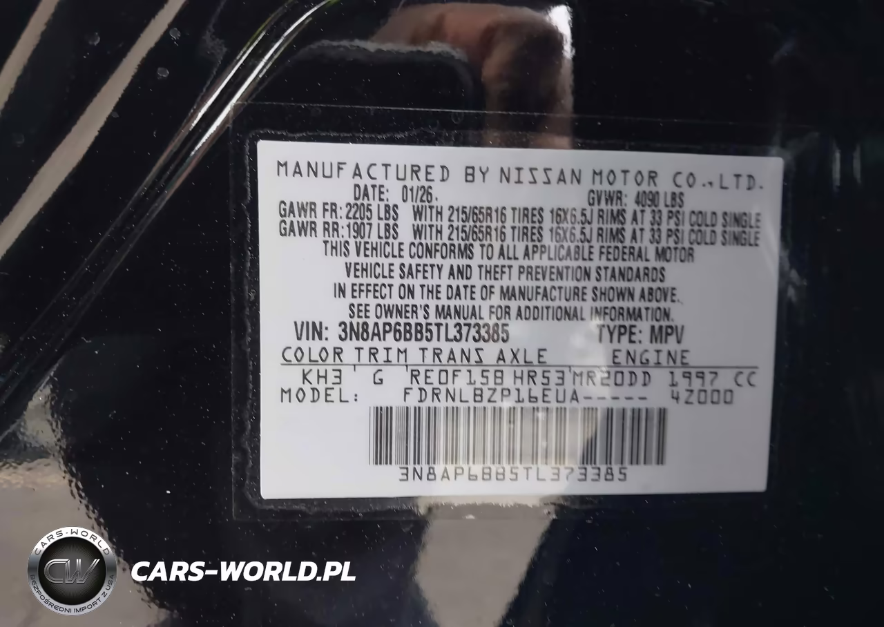 2026 Nissan Kicks S VIN:3N8AP6BB5TL373385 - 9