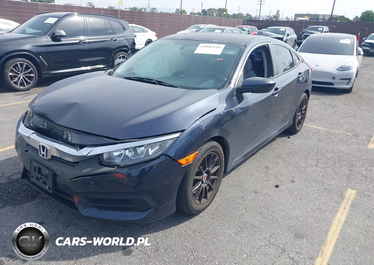 2016 Honda Civic Lx VIN:19XFC2F52GE208026 - 2