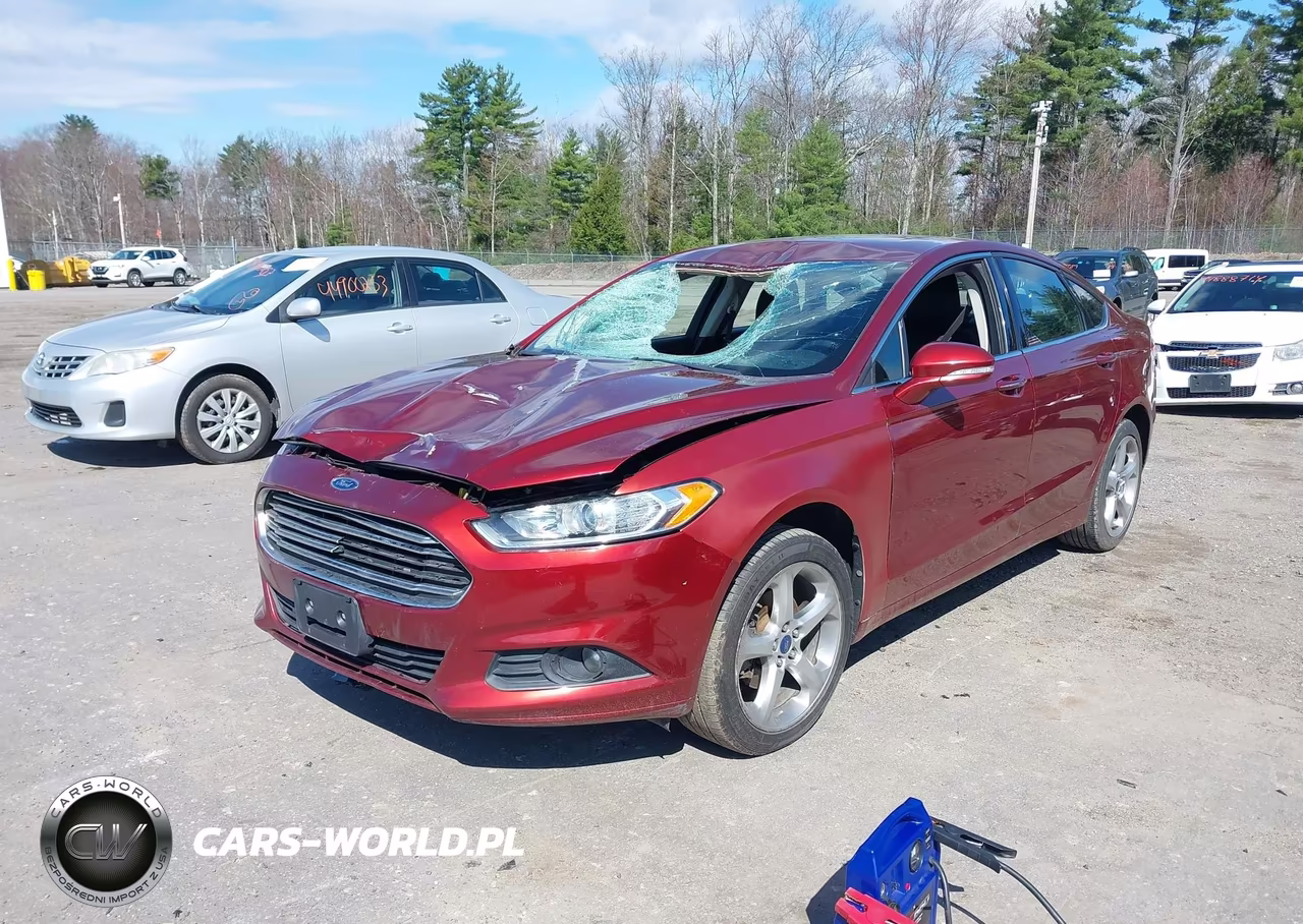 2014 Ford Fusion Se VIN:3FA6P0HDXER117210 - 2