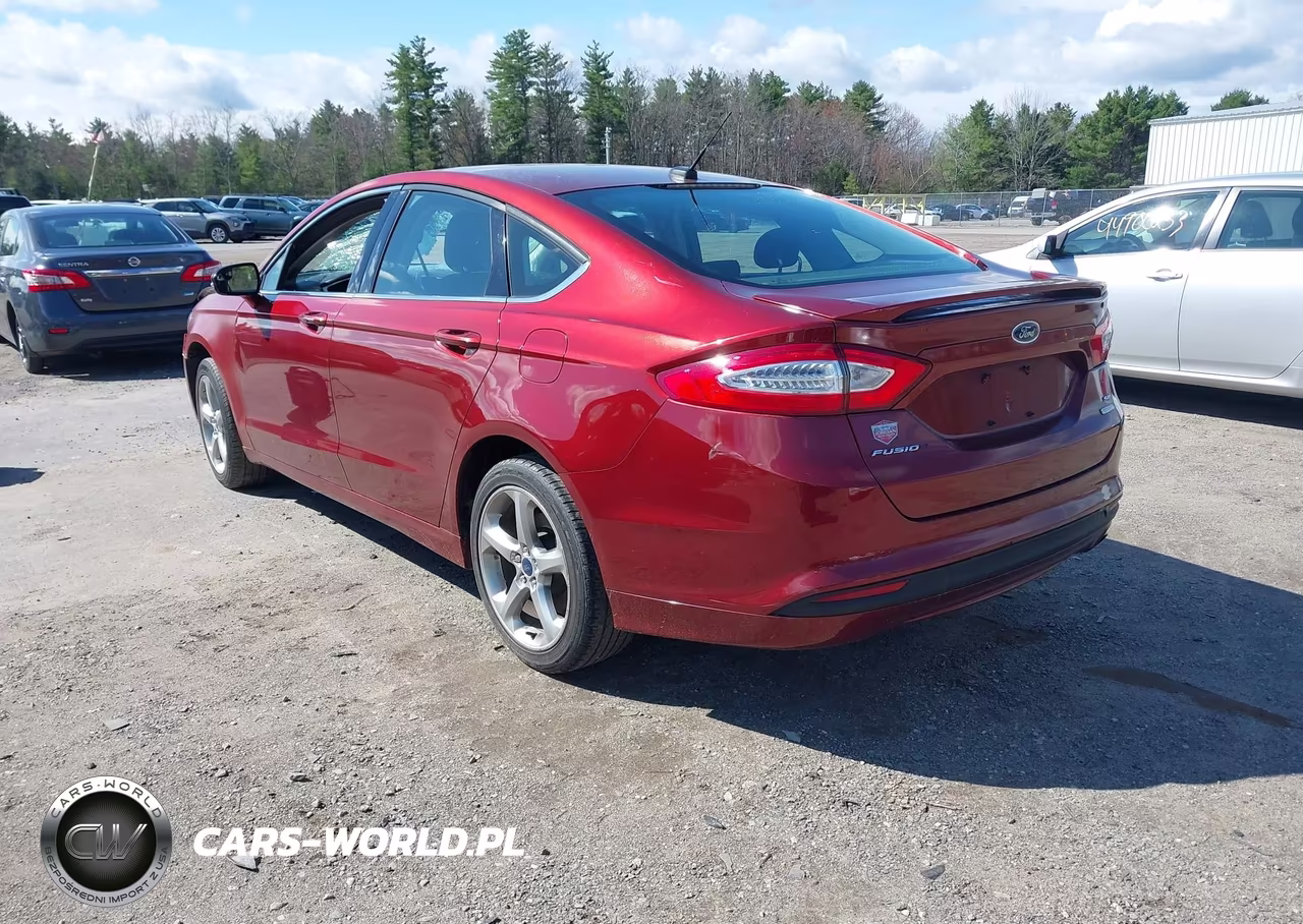 2014 Ford Fusion Se VIN:3FA6P0HDXER117210 - 3