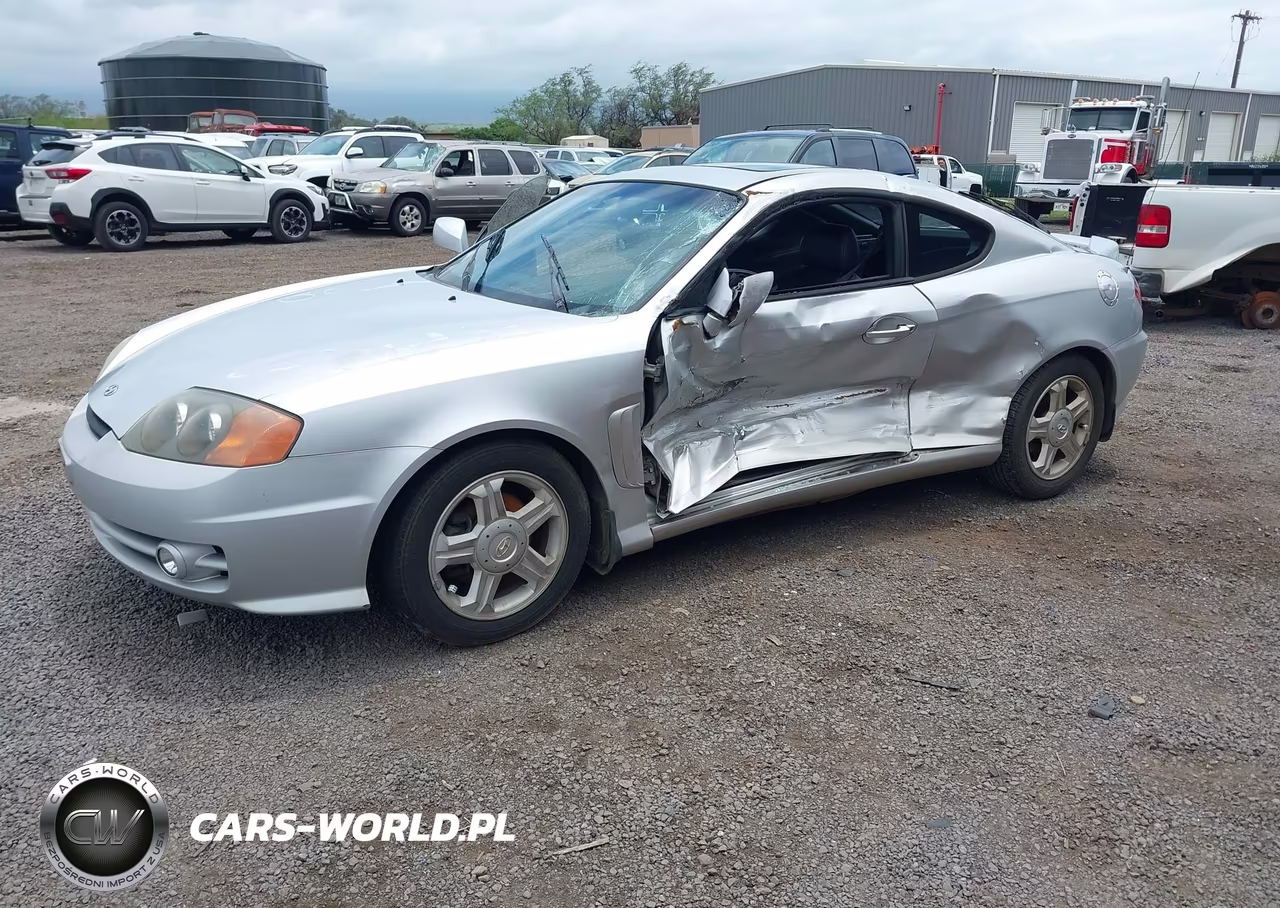 2003 Hyundai Tiburon Gt V6 VIN:KMHHN65F33U076292 - 2