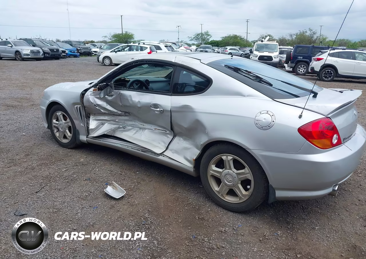2003 Hyundai Tiburon Gt V6 VIN:KMHHN65F33U076292 - 3