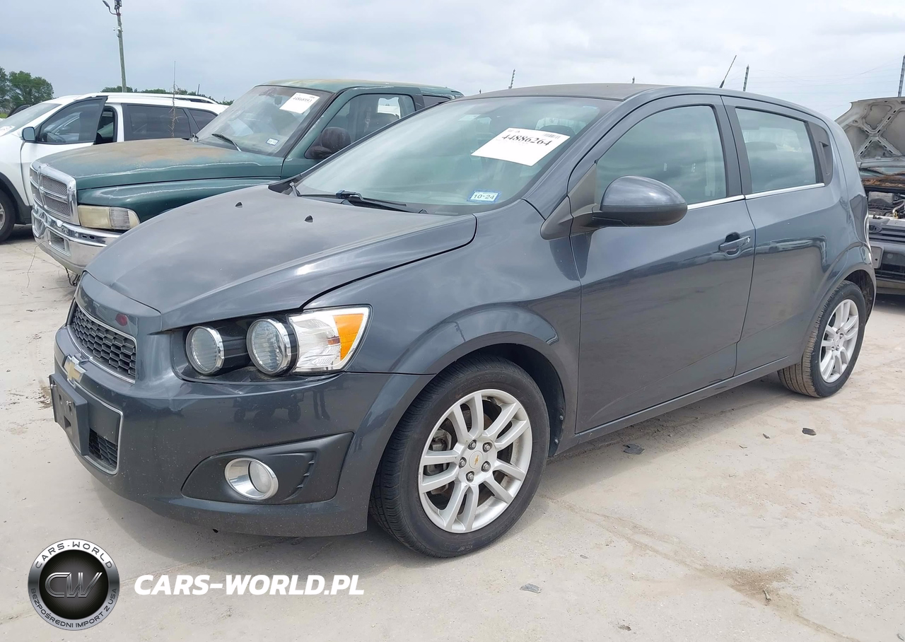 2012 Chevrolet Sonic 2Lt VIN:1G1JC6SH3C4168111 - 2