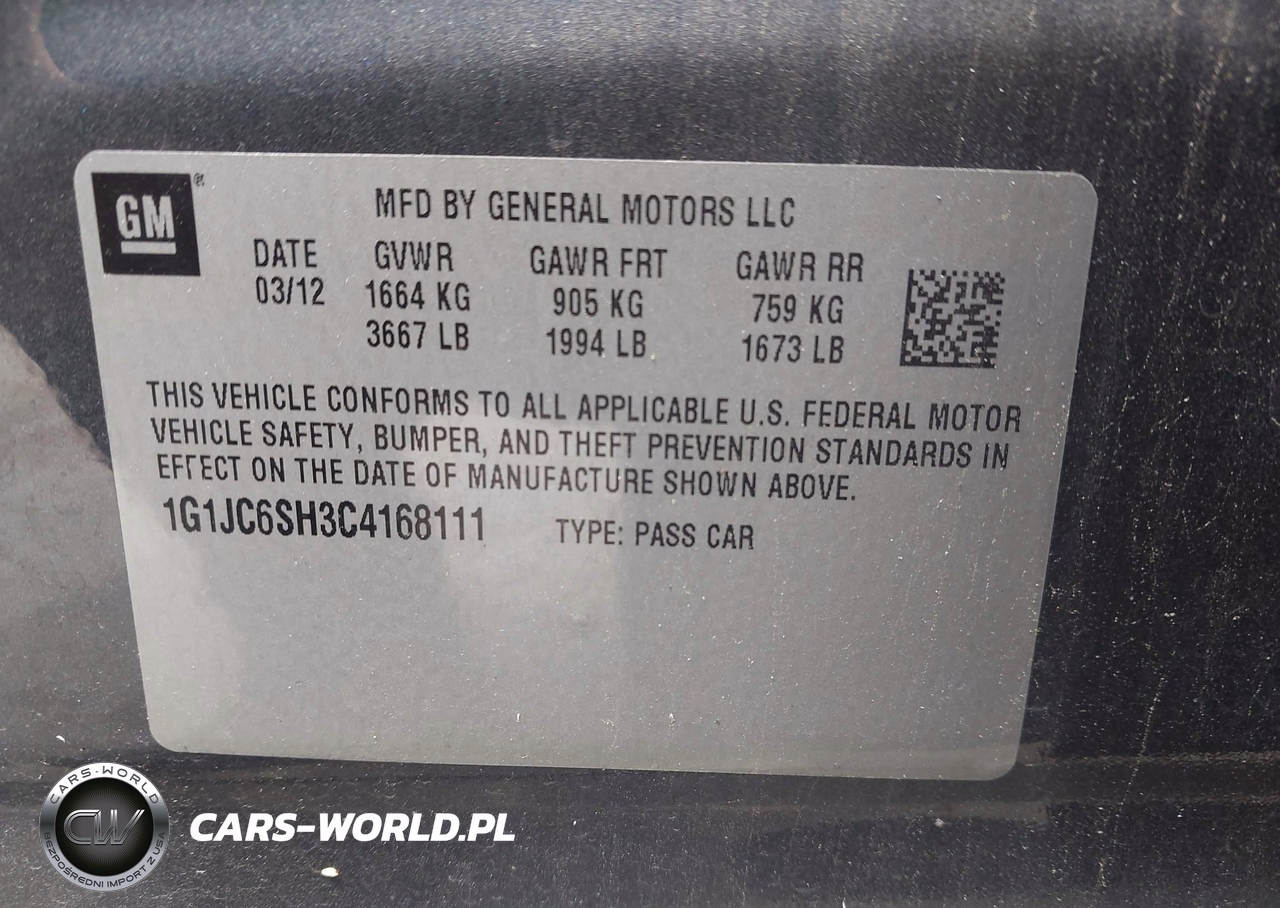 2012 Chevrolet Sonic 2Lt VIN:1G1JC6SH3C4168111 - 9
