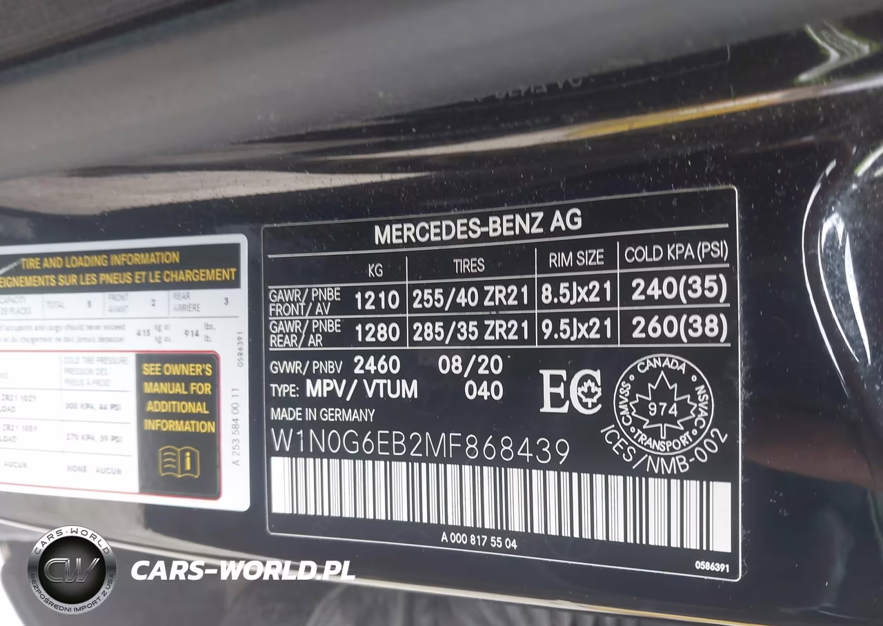 2021 Mercedes-Benz Amg Glc 43 4Matic VIN:W1N0G6EB2MF868439 - 9