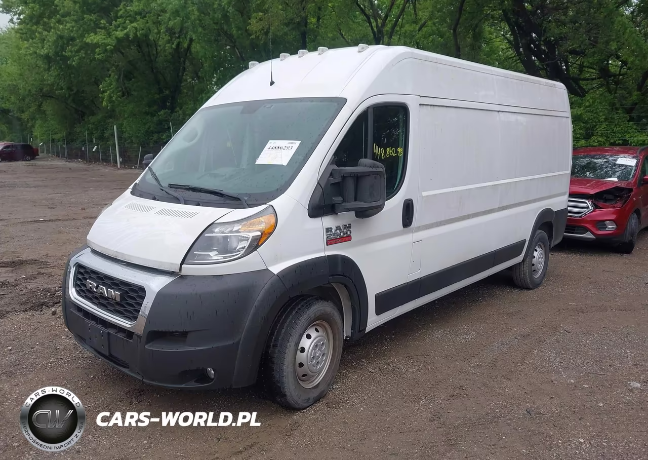 2021 Ram Promaster 2500 High Roof 159 Wb VIN:3C6LRVDG4ME526272 - 2