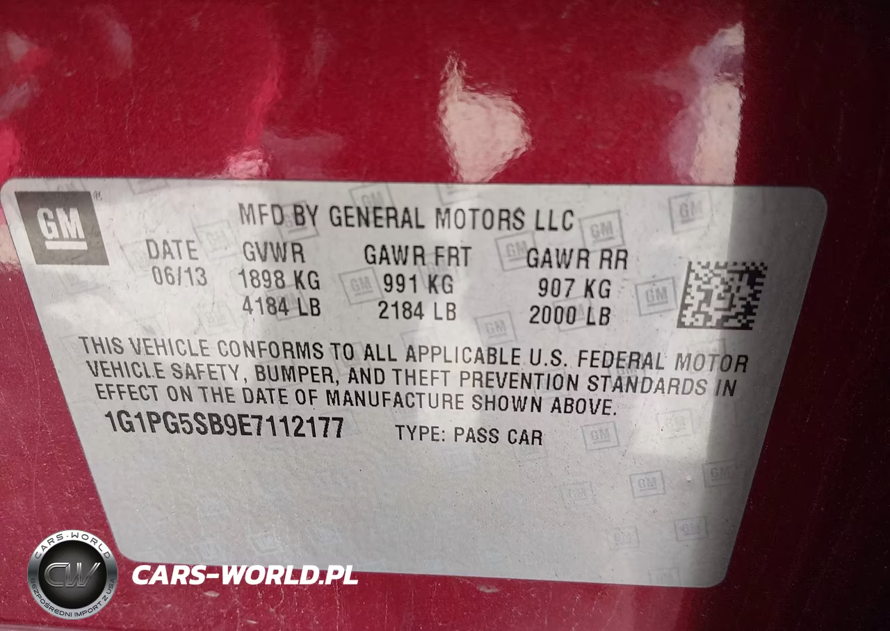 2014 Chevrolet Cruze Ltz VIN:1G1PG5SB9E7112177 - 9