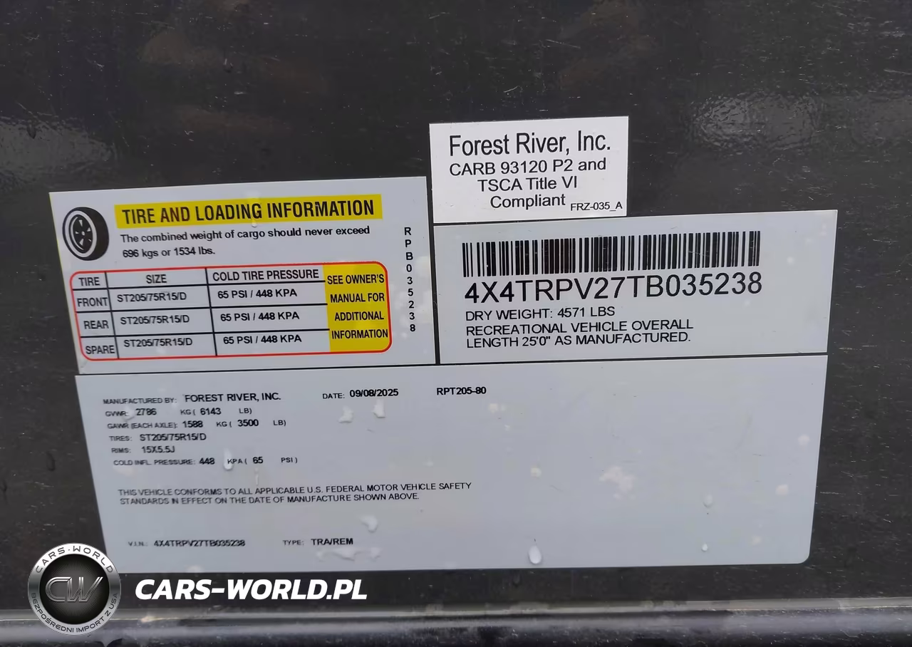 2026 Forest River Other VIN:4X4TRPV27TB035238 - 9