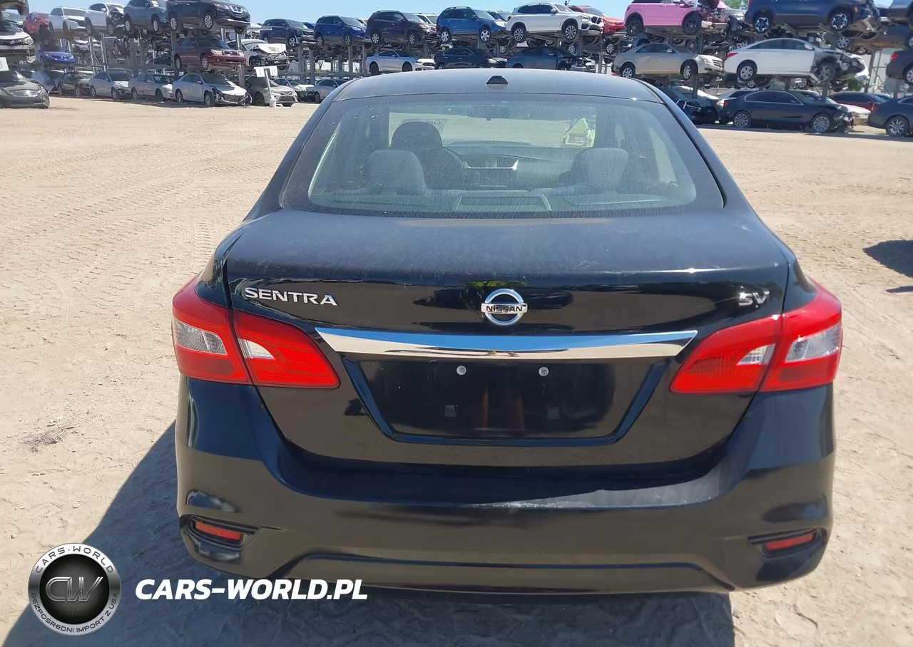 2019 Nissan Sentra Sv VIN:3N1AB7APXKY254703 - 17