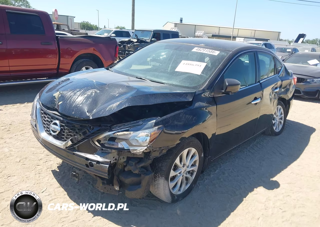 2019 Nissan Sentra Sv VIN:3N1AB7APXKY254703 - 2