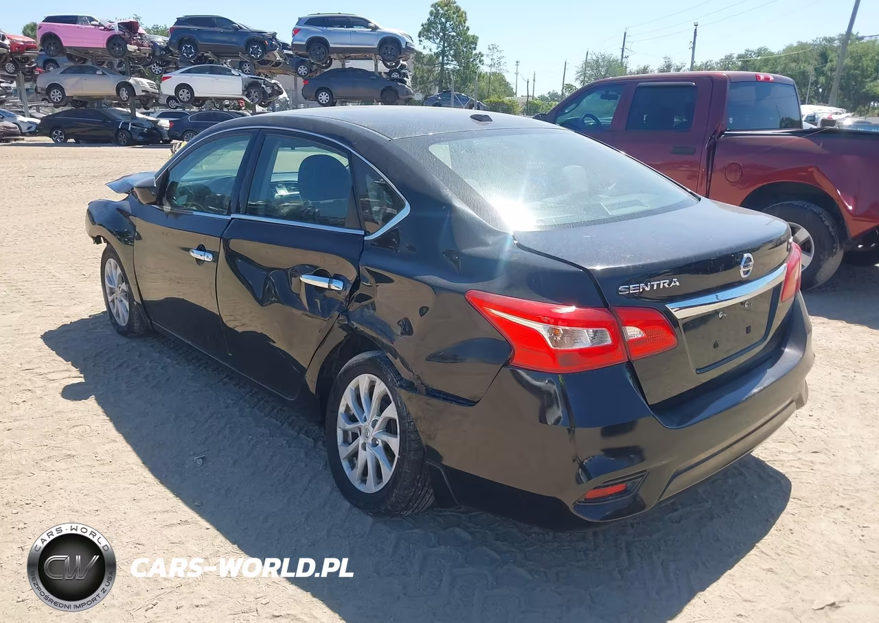 2019 Nissan Sentra Sv VIN:3N1AB7APXKY254703 - 3