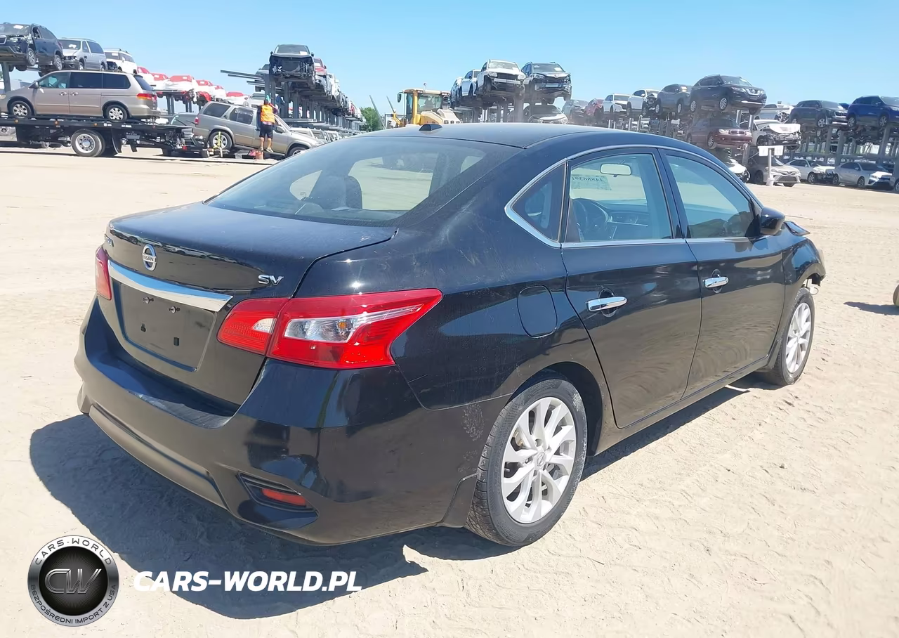 2019 Nissan Sentra Sv VIN:3N1AB7APXKY254703 - 4