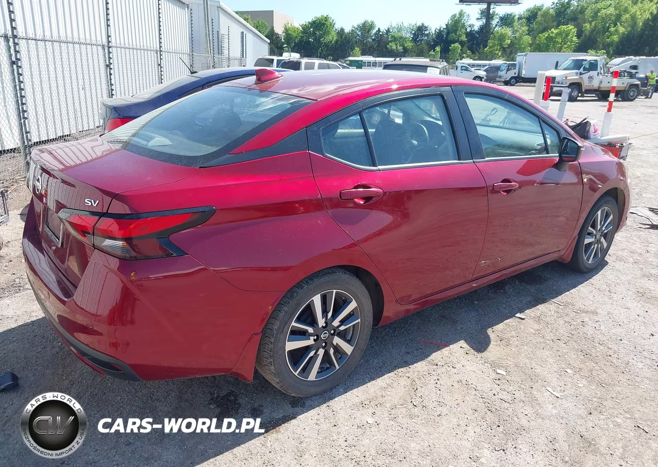 2020 Nissan Versa Sv Xtronic Cvt VIN:3N1CN8EV1LL913801 - 4