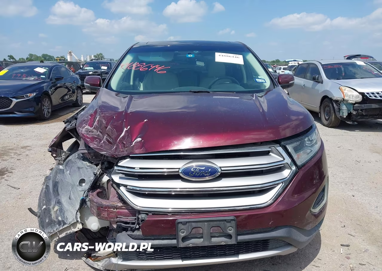 2017 Ford Edge Titanium VIN:2FMPK3K85HBB10481 - 13