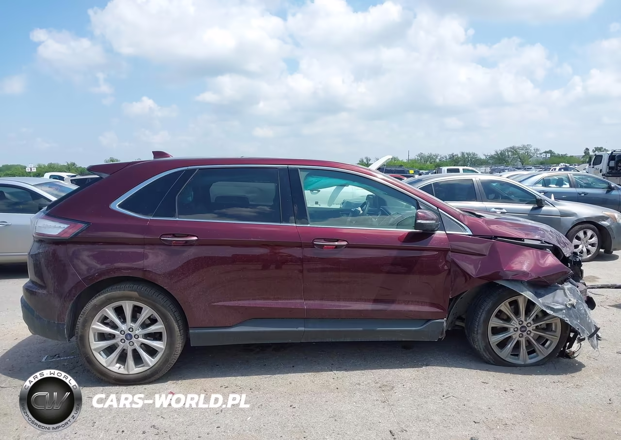 2017 Ford Edge Titanium VIN:2FMPK3K85HBB10481 - 14