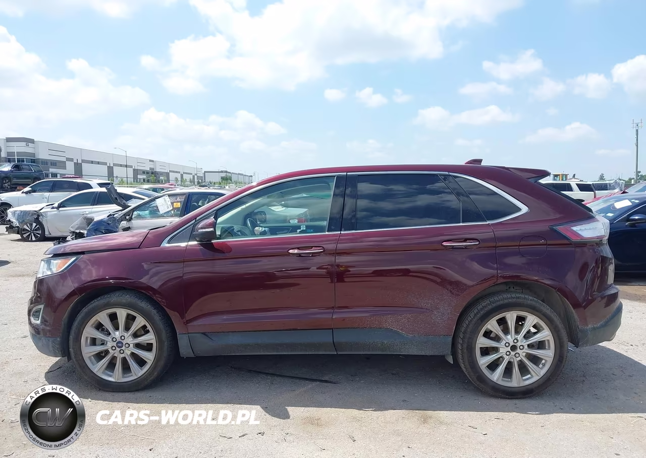 2017 Ford Edge Titanium VIN:2FMPK3K85HBB10481 - 15