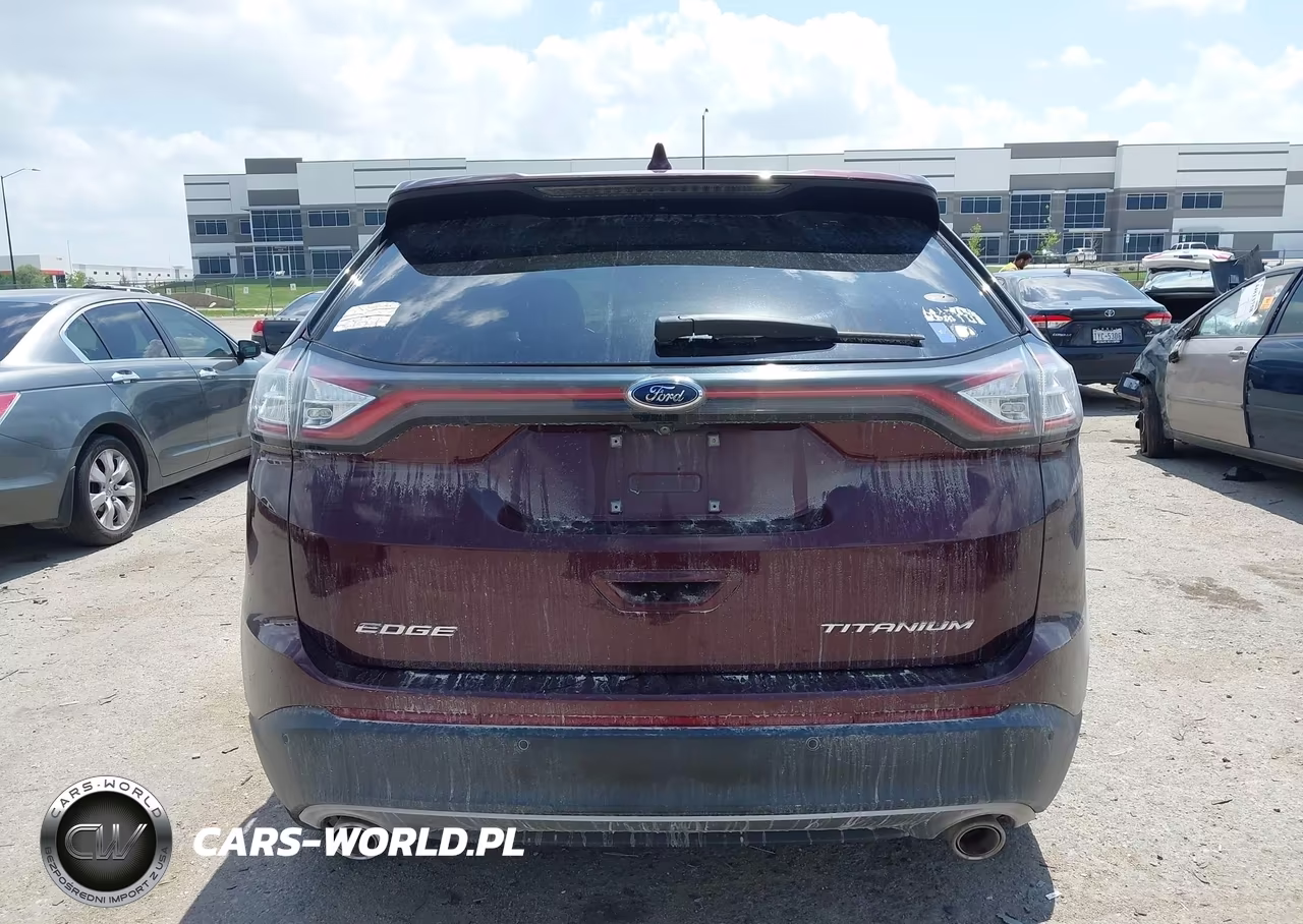 2017 Ford Edge Titanium VIN:2FMPK3K85HBB10481 - 17