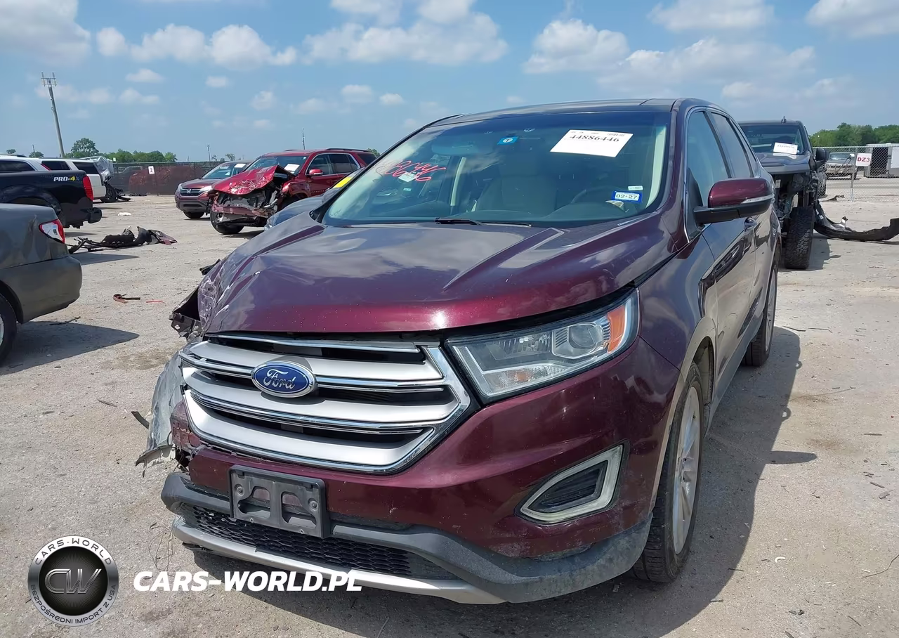 2017 Ford Edge Titanium VIN:2FMPK3K85HBB10481 - 2