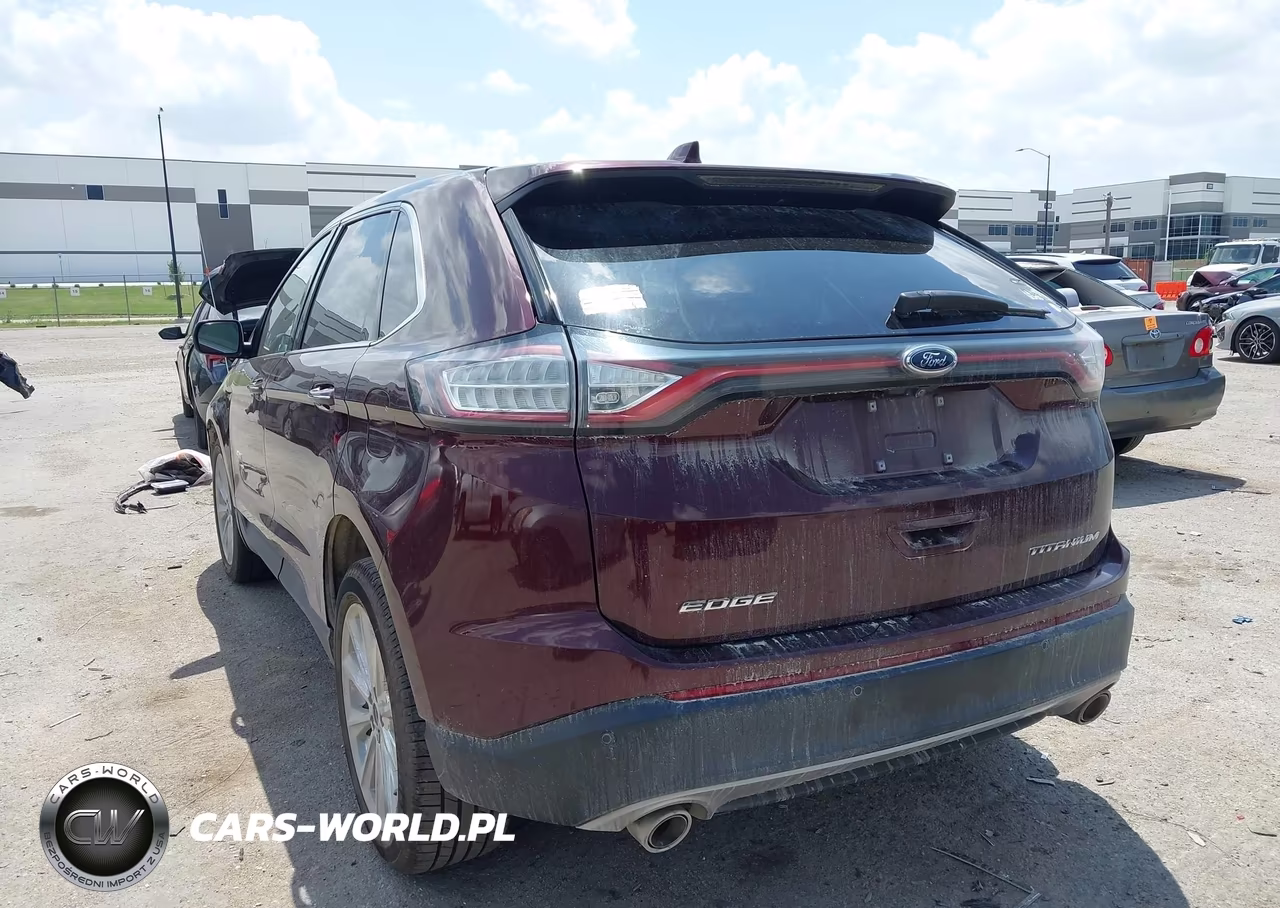 2017 Ford Edge Titanium VIN:2FMPK3K85HBB10481 - 3