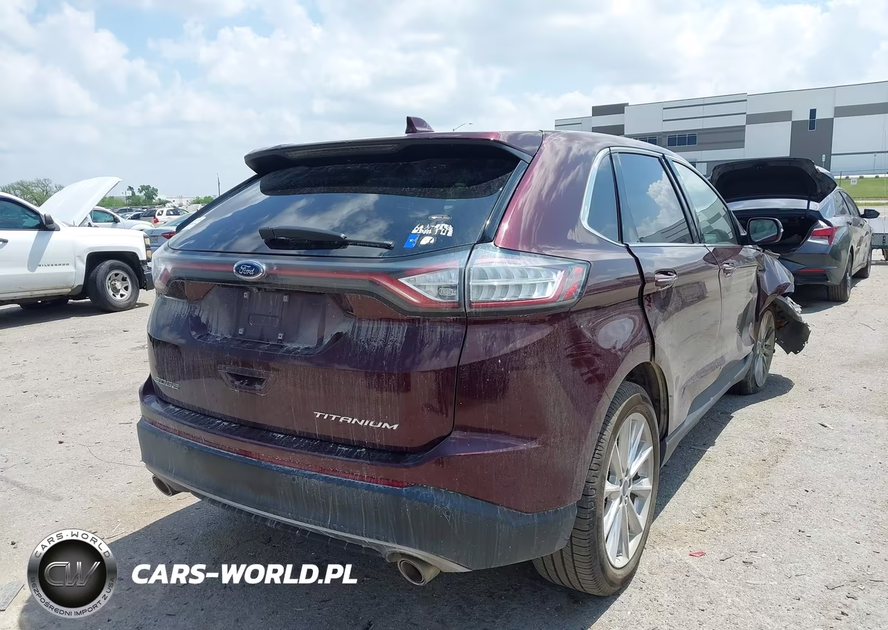 2017 Ford Edge Titanium VIN:2FMPK3K85HBB10481 - 4