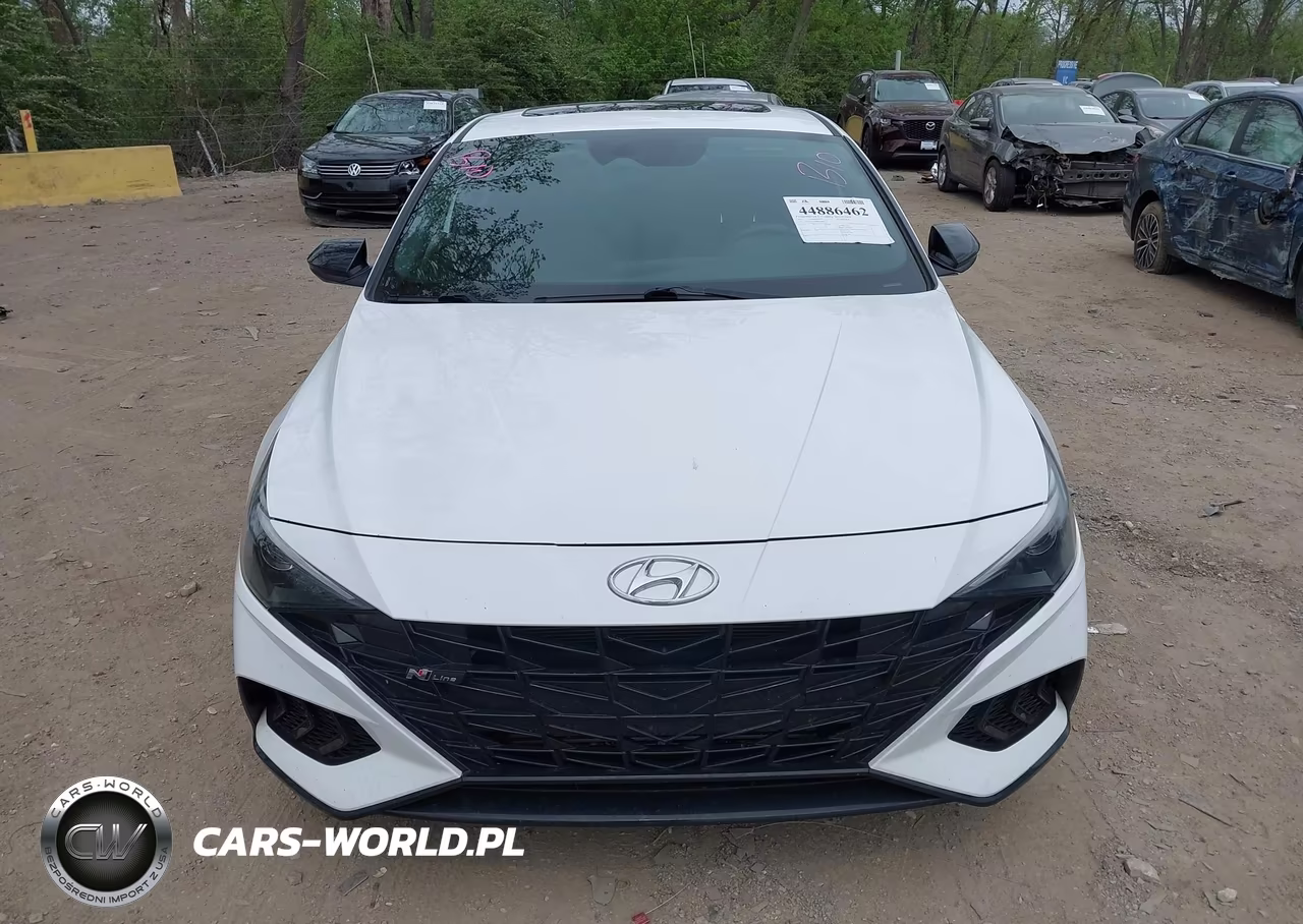 2021 Hyundai Elantra N Line VIN:KMHLR4AF9MU156013 - 12