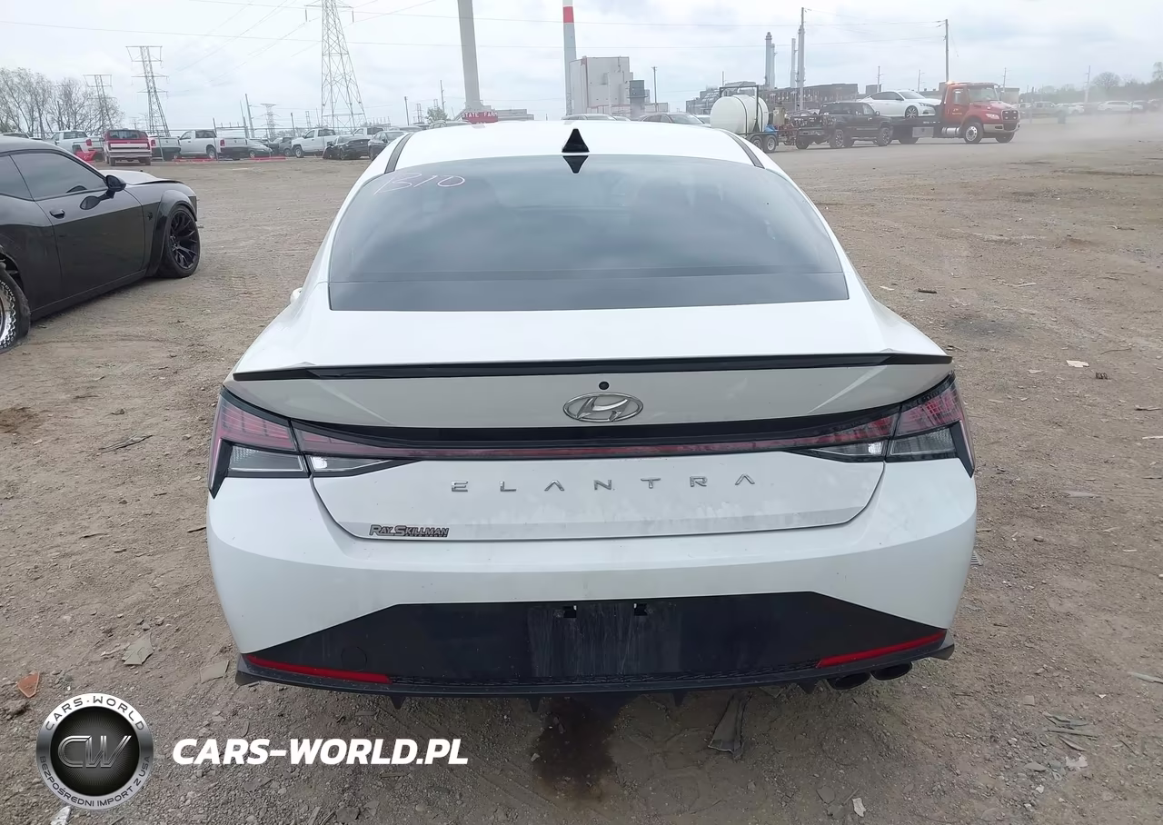 2021 Hyundai Elantra N Line VIN:KMHLR4AF9MU156013 - 16