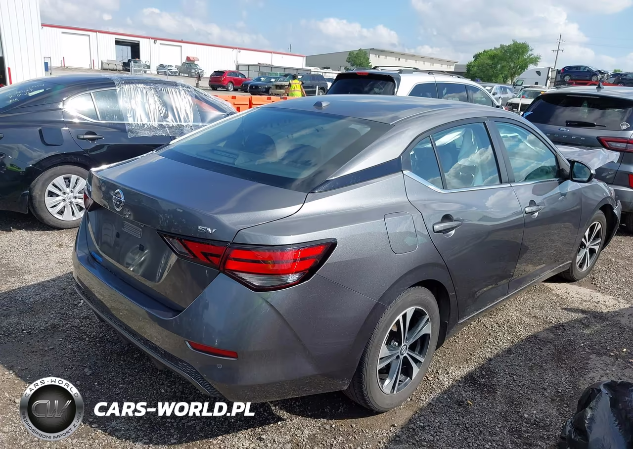 2021 Nissan Sentra Sv Xtronic Cvt VIN:3N1AB8CVXMY269772 - 4