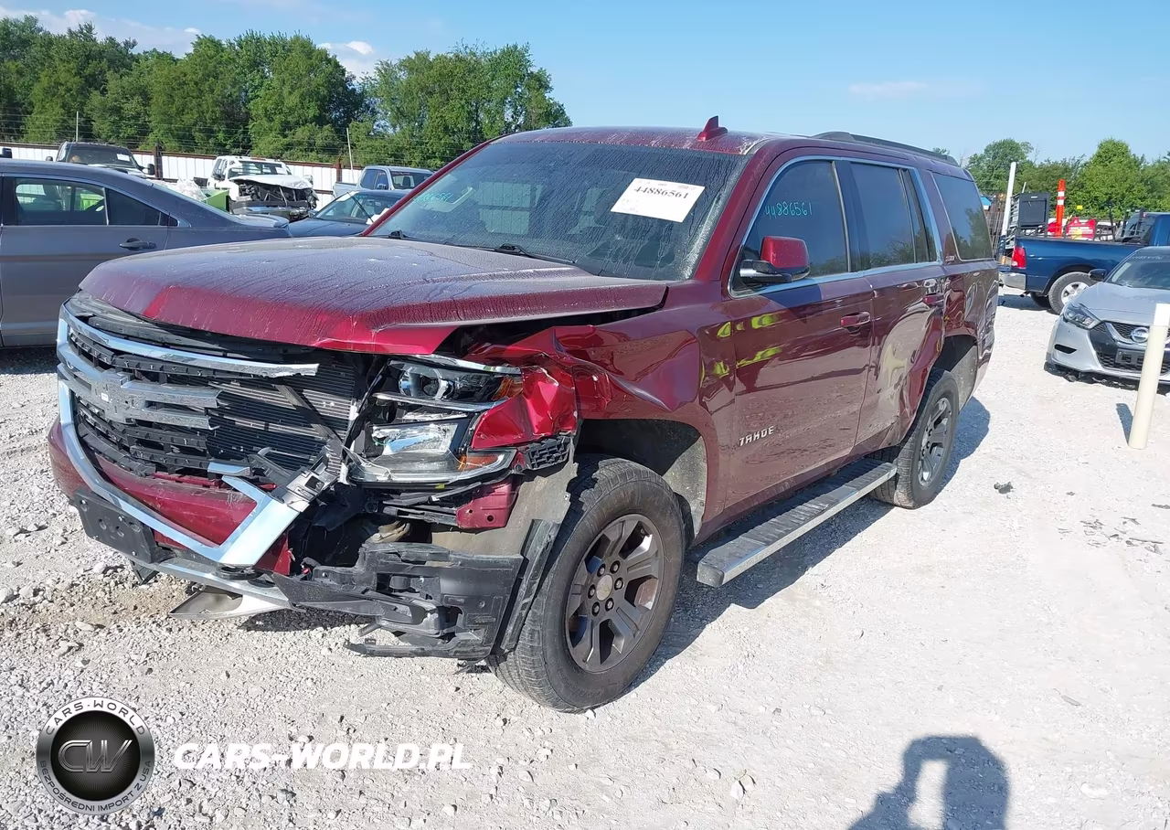 2016 Chevrolet Tahoe Lt VIN:1GNSKBKC5GR310051 - 2