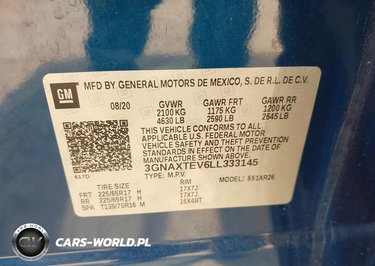 2020 Chevrolet Equinox Awd 2Fl VIN:3GNAXTEV6LL333145 - 9
