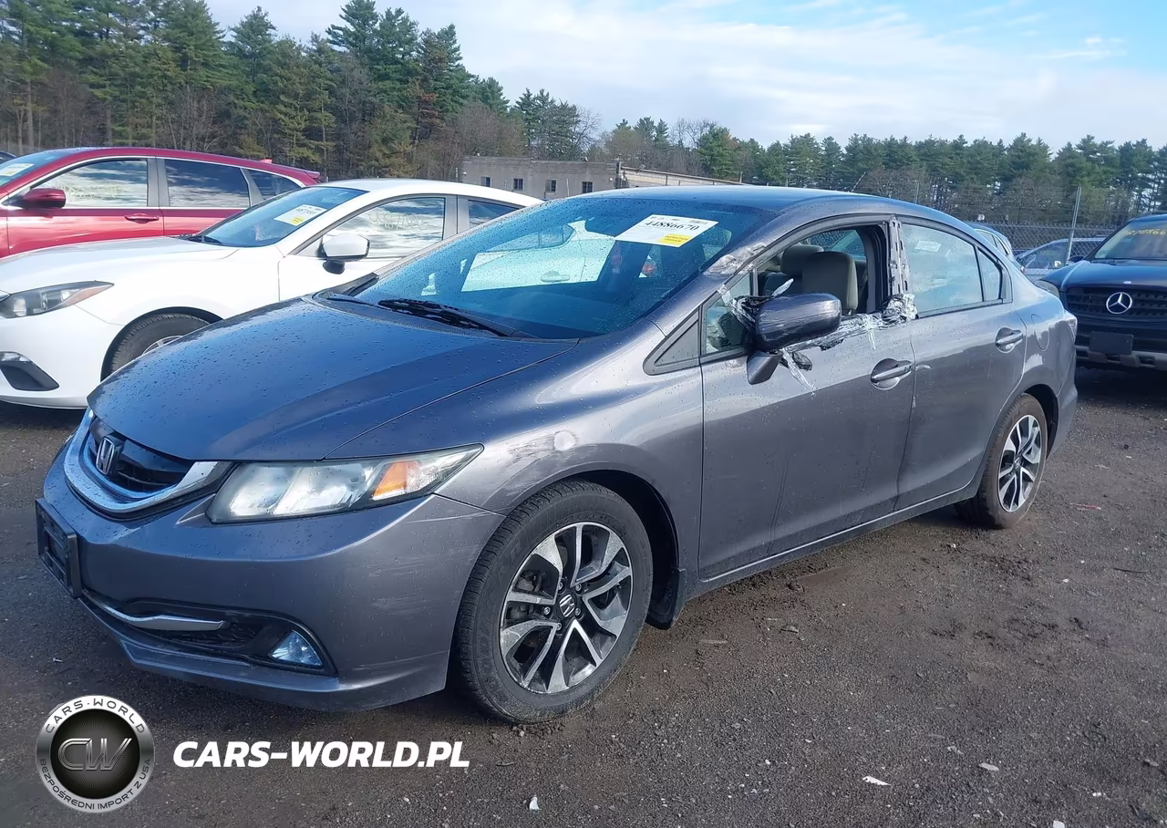 2015 Honda Civic Hybrid VIN:19XFB4F2XFE002374 - 2