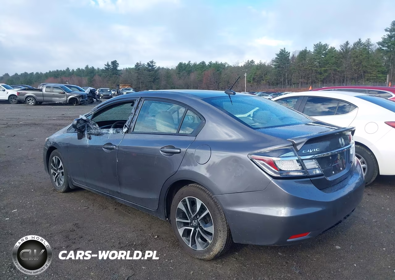 2015 Honda Civic Hybrid VIN:19XFB4F2XFE002374 - 3