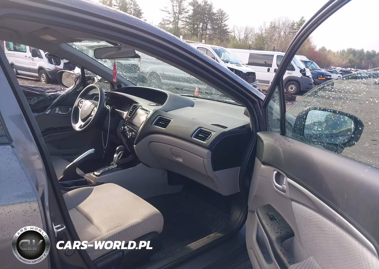 2015 Honda Civic Hybrid VIN:19XFB4F2XFE002374 - 5