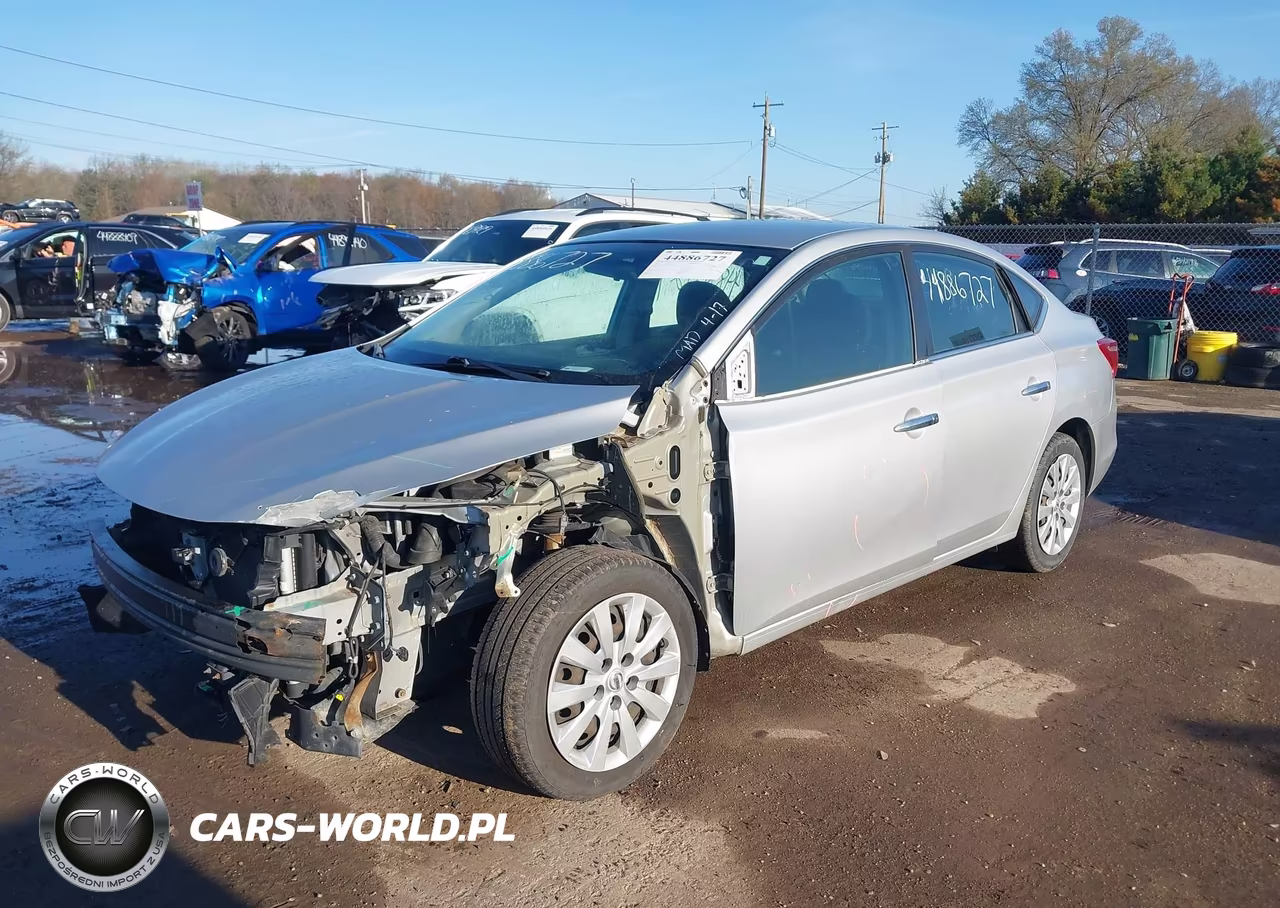 2019 Nissan Sentra S VIN:3N1AB7AP2KY324923 - 2
