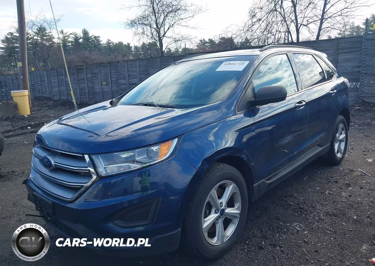 2017 Ford Edge Se VIN:2FMPK4G93HBC28987 - 2