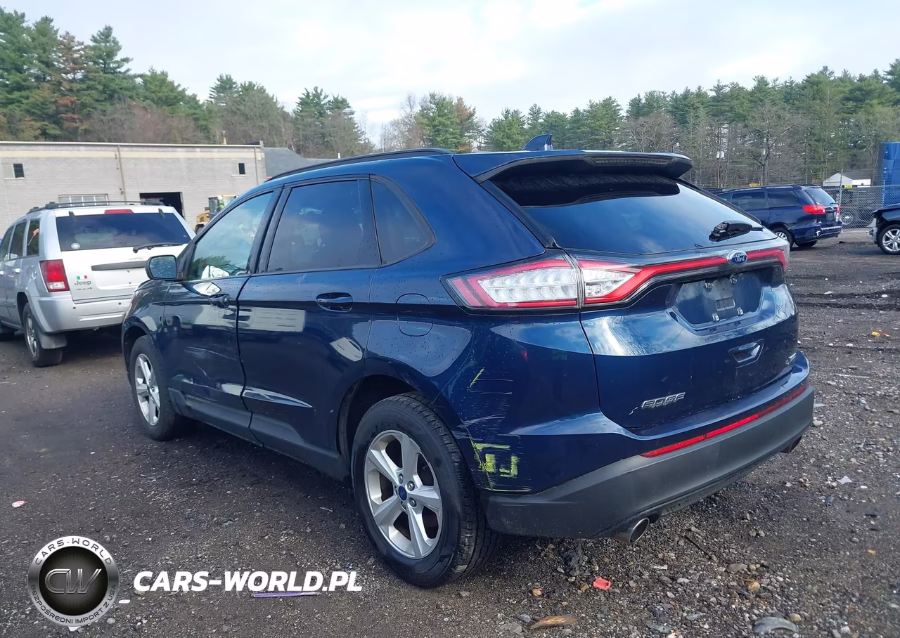 2017 Ford Edge Se VIN:2FMPK4G93HBC28987 - 3