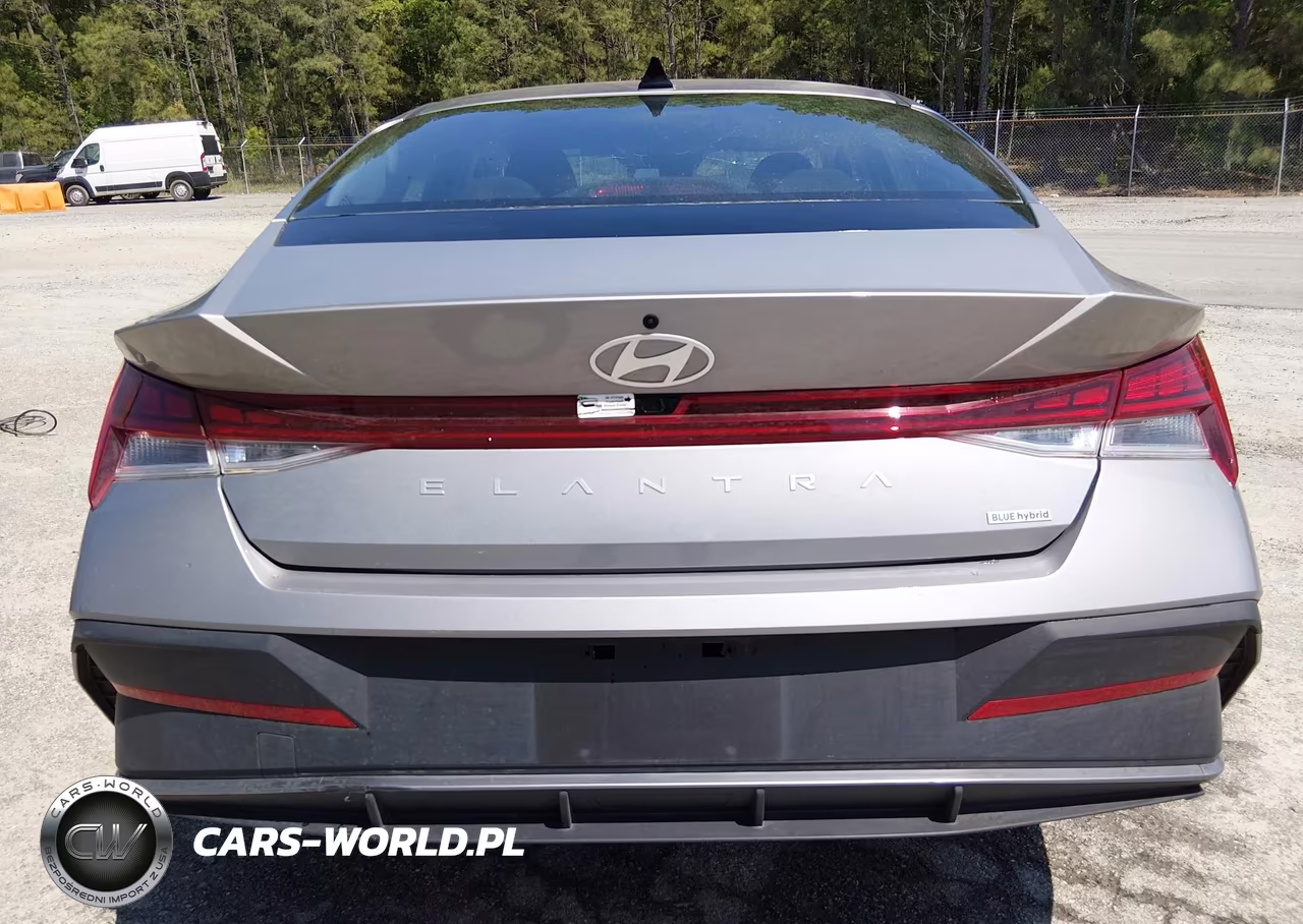 2025 Hyundai Elantra Hybrid Blue VIN:KMHLM4DJ1SU177966 - 22