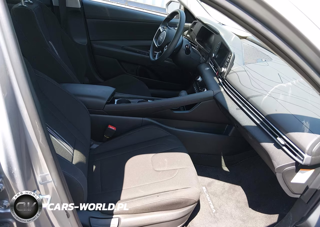 2025 Hyundai Elantra Hybrid Blue VIN:KMHLM4DJ1SU177966 - 5