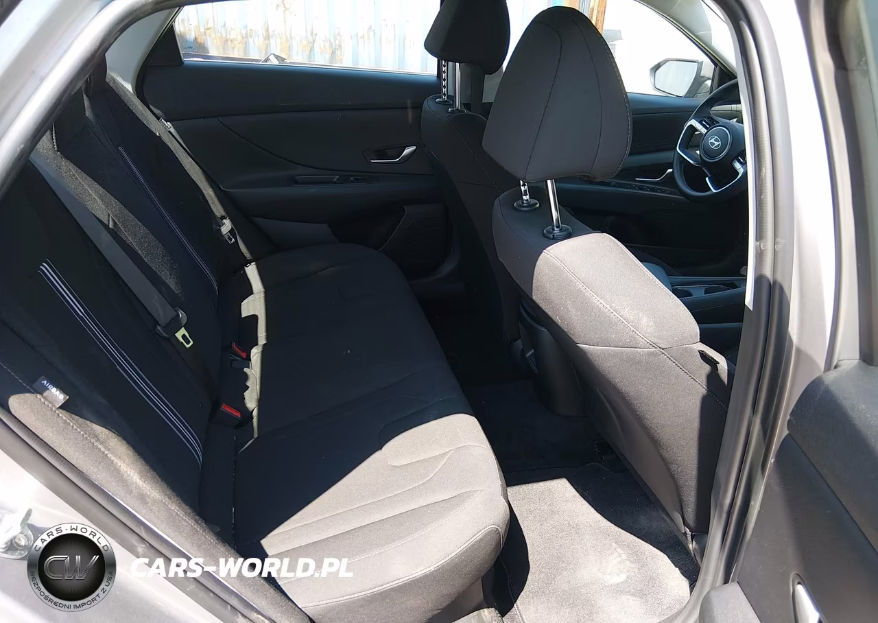 2025 Hyundai Elantra Hybrid Blue VIN:KMHLM4DJ1SU177966 - 8