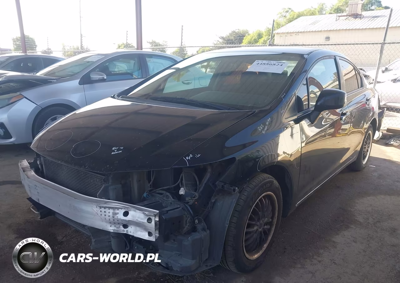 2013 Honda Civic Lx VIN:19XFB2F58DE247489 - 2