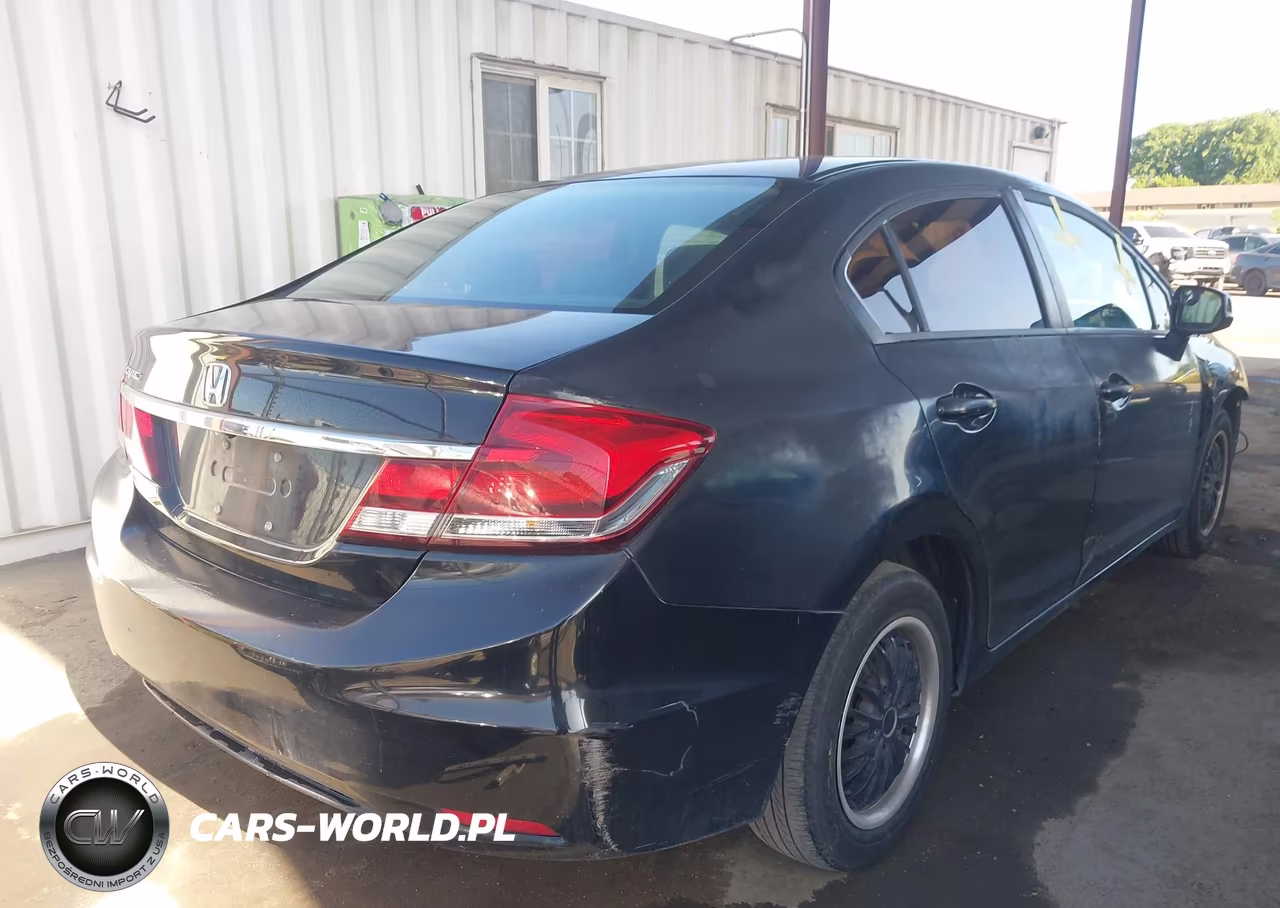 2013 Honda Civic Lx VIN:19XFB2F58DE247489 - 4