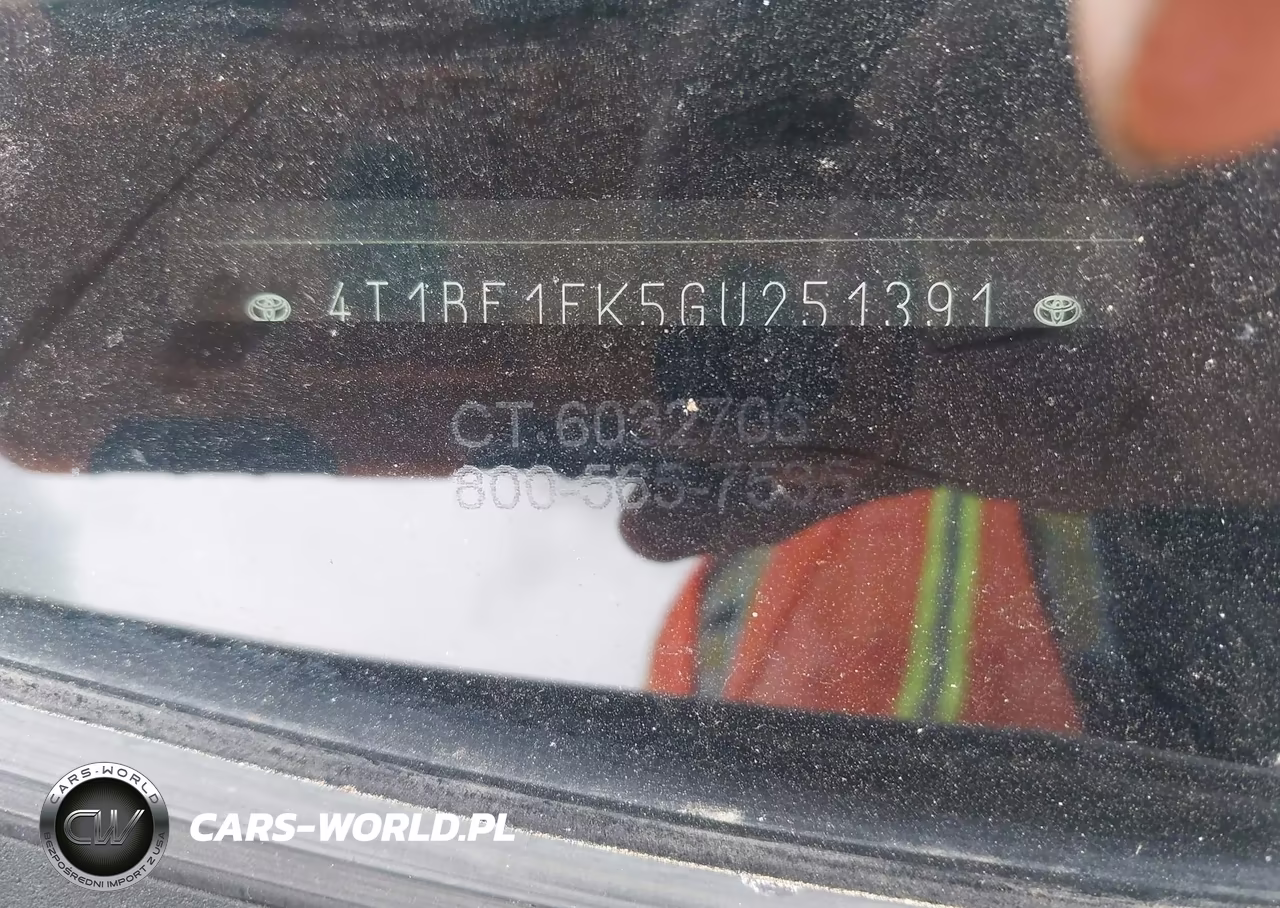2016 Toyota Camry Se VIN:4T1BF1FK5GU251391 - 9