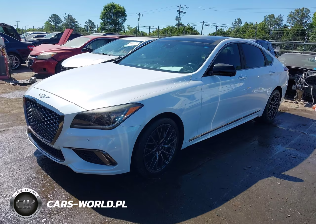 2018 Genesis G80 3.3T Sport VIN:KMHGN4JB7JU254205 - 2