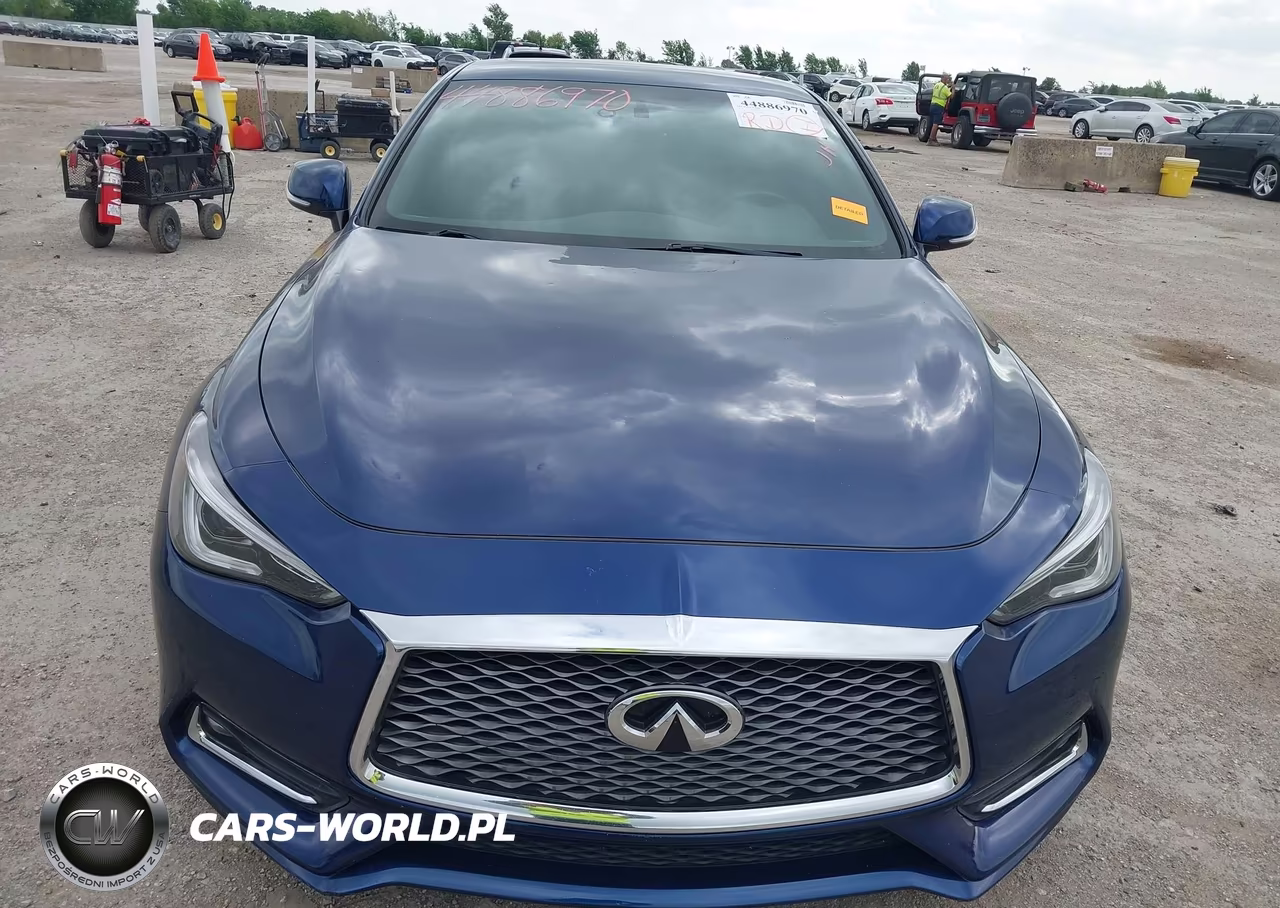 2017 Infiniti Q60 3.0T Red Sport 400 VIN:JN1FV7EK1HM611483 - 6